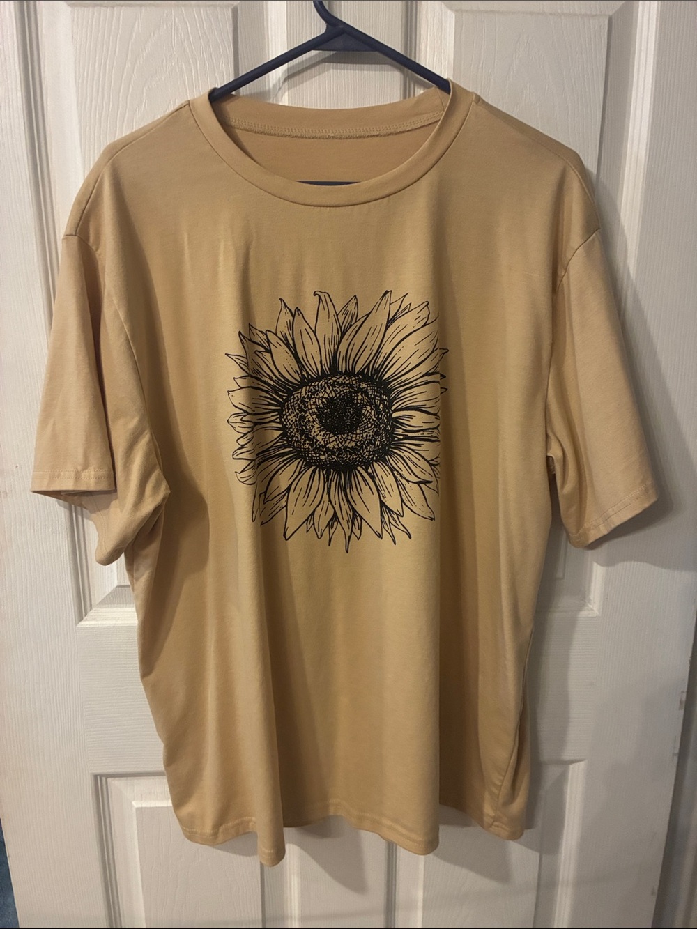 Sunflower Graphic Short Sleeve Tee - Beige